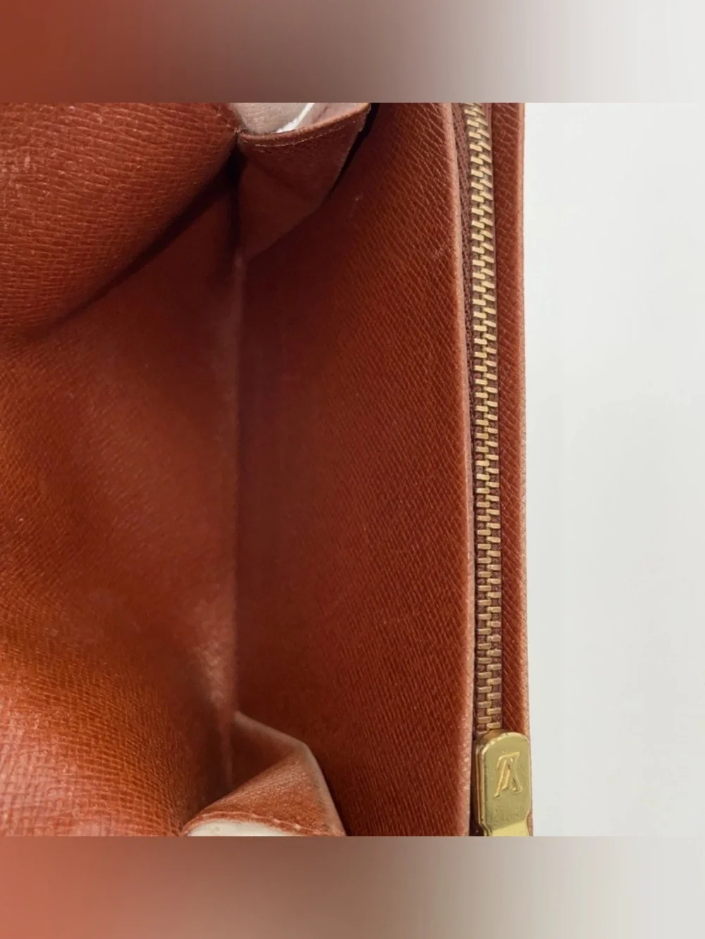 Auth Louis Vuitton Monogram Monnaie Tresor Wallet